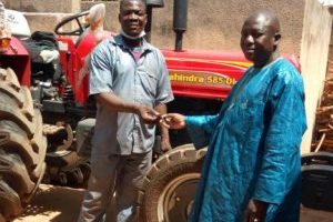 A TRACTOR FOR SIKASSO